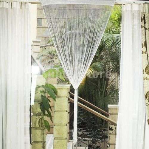 RETRO CHIC GLITTER STRING DOOR CURTAIN 100 X 200 CM