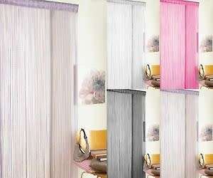 RETRO CHIC GLITTER STRING DOOR CURTAIN 100 X 200 CM