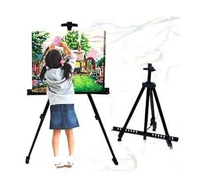 ARTIST ALUMINUM ALLOY FOLDING PAINT SKETCHING EASEL ADJUSTABLE TRIPOD DISPLAY