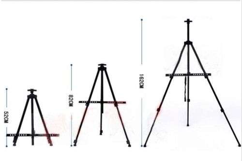 ARTIST ALUMINUM ALLOY FOLDING PAINT SKETCHING EASEL ADJUSTABLE TRIPOD DISPLAY