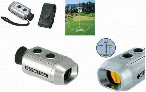 DIGITAL 7X POCKET GOLF RANGE FINDER GOLF SCOPE GOLF SCOPE YARDS MEASURE DISTANCE