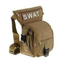 TACTICAL SWAT LEG BAG OUTDOOR SPORT UTILITY DROP THIGH POUCH MILITARY WAIST PACK