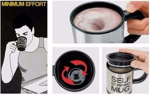 SELF STIRRING MUG