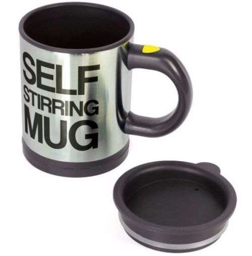 SELF STIRRING MUG