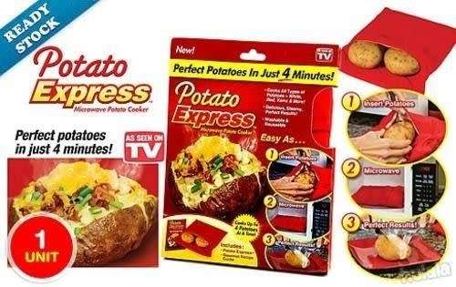 POTATO EXPRESS MICROWAVE POTATO COOKER