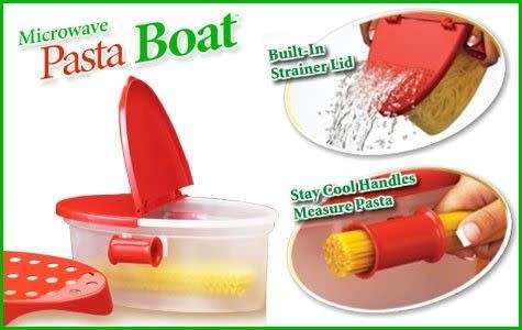 MICROWAVE PASTA BOAT