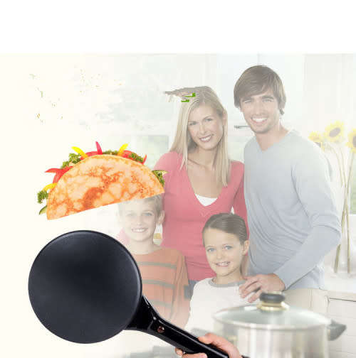 MULTIFUNCTION NON STICK COATING ELECTRIC CREPE MAKER
