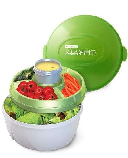 EZ FREEZE STAYFIT DELUXE SALAD KIT BRAND NEW