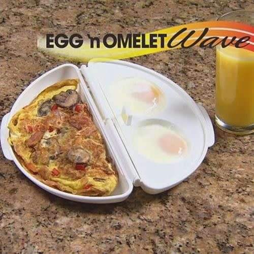 EGG & OMELET WAVE MICROWAVE OMELET EGG COOKER MAKER