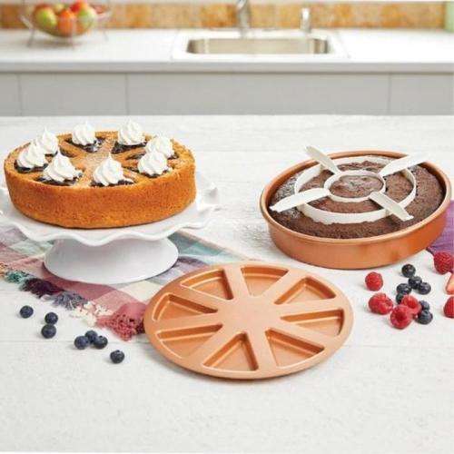 COPPER CHEF PERFECT CAKE PAN