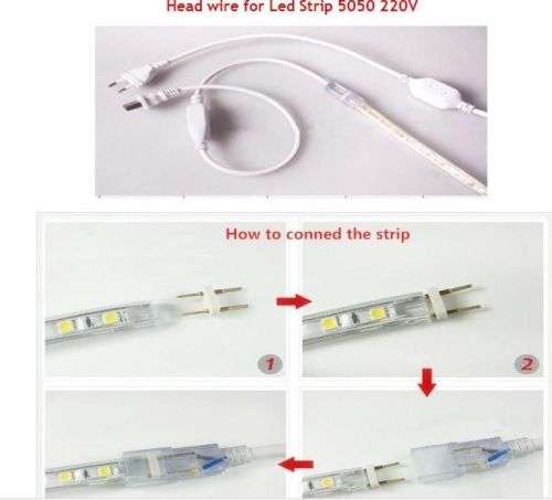 5050 220V WATERPROOF LED STRIPS PRICE PER METRE