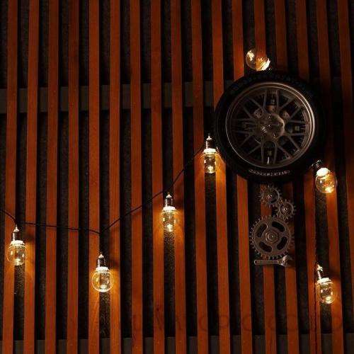 20 SOLAR MINI GLOBE FAIRY LIGHTS ON A STRING