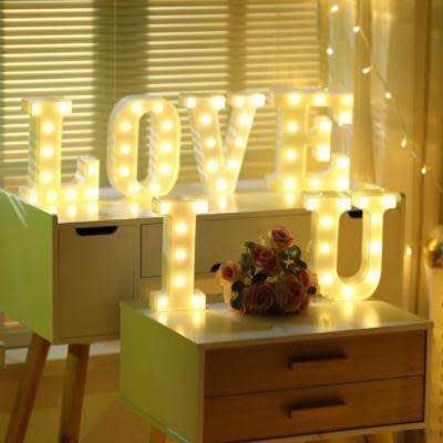 ALPHABET LETTER LED LIGHT