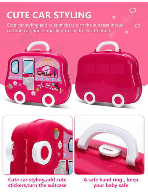 PLAY HOUSE TOYS GIRL GROOMING TOYS MODEL HAPPY MAKEUP PRETEND PLAY TOYS GIFT FOR KIDS