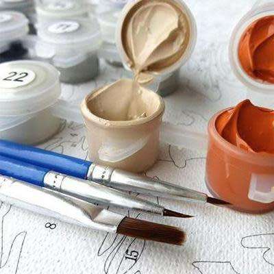 PAINTING BY NUMBERS--LION