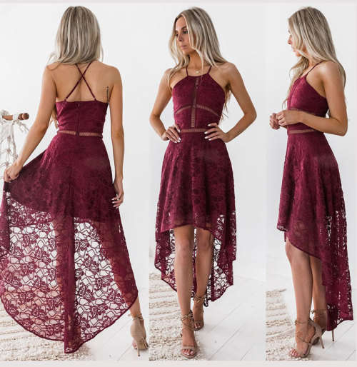 ladies white lace dress 2018 women elegant sleeveless bohemian summer dress
