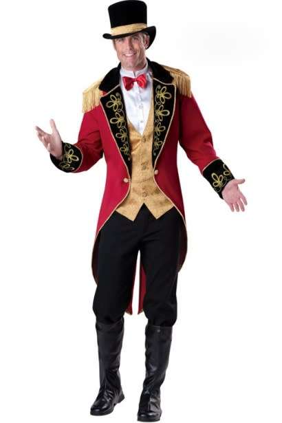 Dignified Ringmaster Gentleman Costume