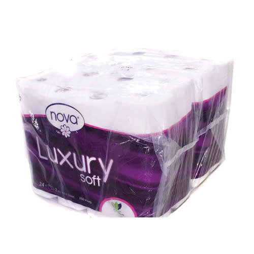 48 Rolls  Nova Toilet Paper, 2 Ply 350 Sheet