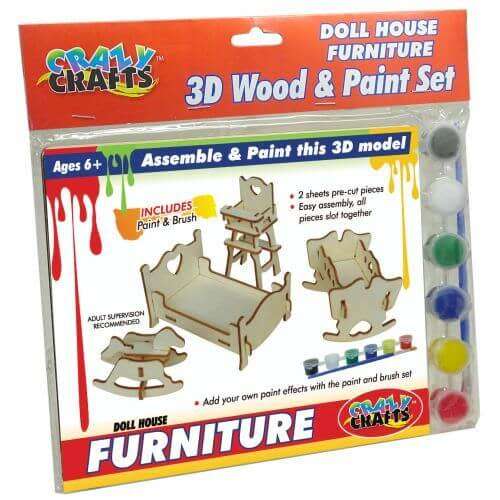 Wooden Doll House Furniture