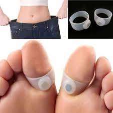 HOT! GUARANTEED 100% NEW ORIGINAL MAGNETIC SILICON FOOT MASSAGE TOE RING WEIGHT LOSS SLIMMING EASY
