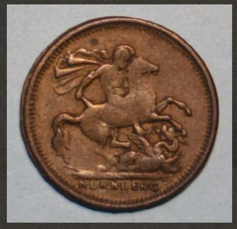 Crazy R1 Start! Small Play Sovereign (Queen Victoria) made in Nurnberg