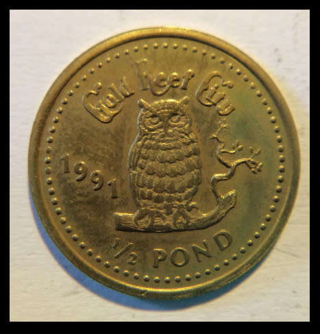 Crazy R1 Start! GRC Paul Kruger ZAR Half Pond Token