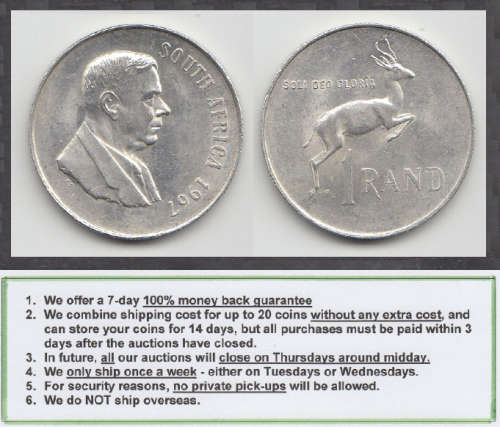 Crazy R1 Start! 80% SILVER R1 of 1967 (English)