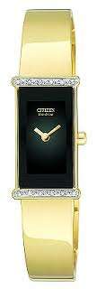 CITIZEN ECO-DRIVE SILHOUETTE DIAMOND LADIES WATCH - EG2492-53E *** ON SALE NOW ***