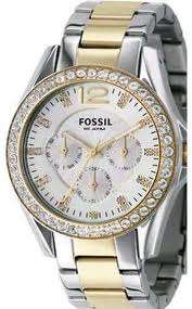 *** FOSSIL STELLA TWO TONE LADIES WATCH - ES2521 *** BRAND NEW ***