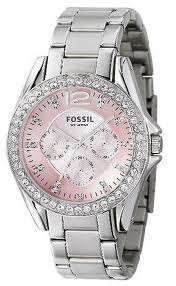 FOSSIL PINK BOYFRIEND LADIES WATCH - ES2251 - BRAND NEW - BEST SELLER **