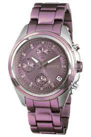 *** FOSSIL DECKER ALUMINIUM PURPLE CHRONOGRAPH LADIES WATCH - ES2916 *** BRAND NEW ***