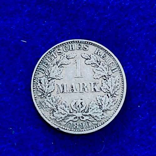 Deutsches Reich One Mark Coin 1896