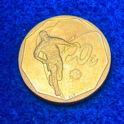 2002 SA WORLD CUP SOCCOR 50c