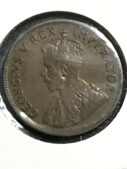 1929 1 PENNY ZUID AFRIKA (E/F CV R500)