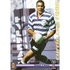 1996 Sports Deck Rugby card Currie Cup Tinus Linee 52
