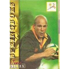 1997 Panini Rugby Card South Africa James Dalton 3
