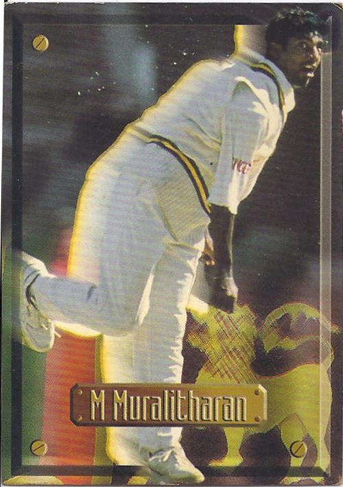 1997 Sports Deck Cricket Cards SRI LANKA M Muralitharan card no 49