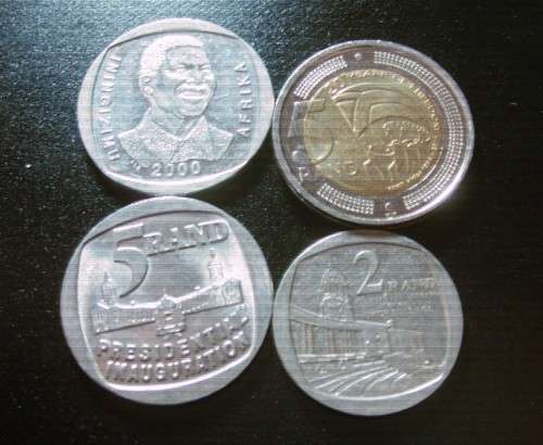 FOUR POPULAR... RSA ...COINS  .....ONE BID FOR ALL...........R1...R1...R1...R1...R1