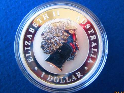 ( LOW START )   AUSTRALIAN  2017  (  FAMOUS KOALA BEAR )    1oz  999.9%  PURE SILVER