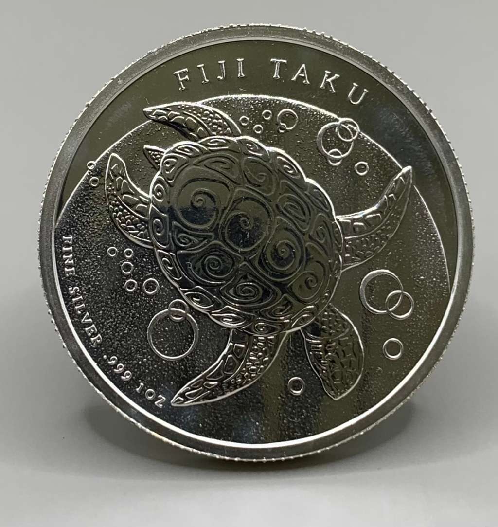 (   QUITE RARE )   2013      FIJI TAKU  TURTLE    FEATURING      THE COAT OF ARMS OF FIJI