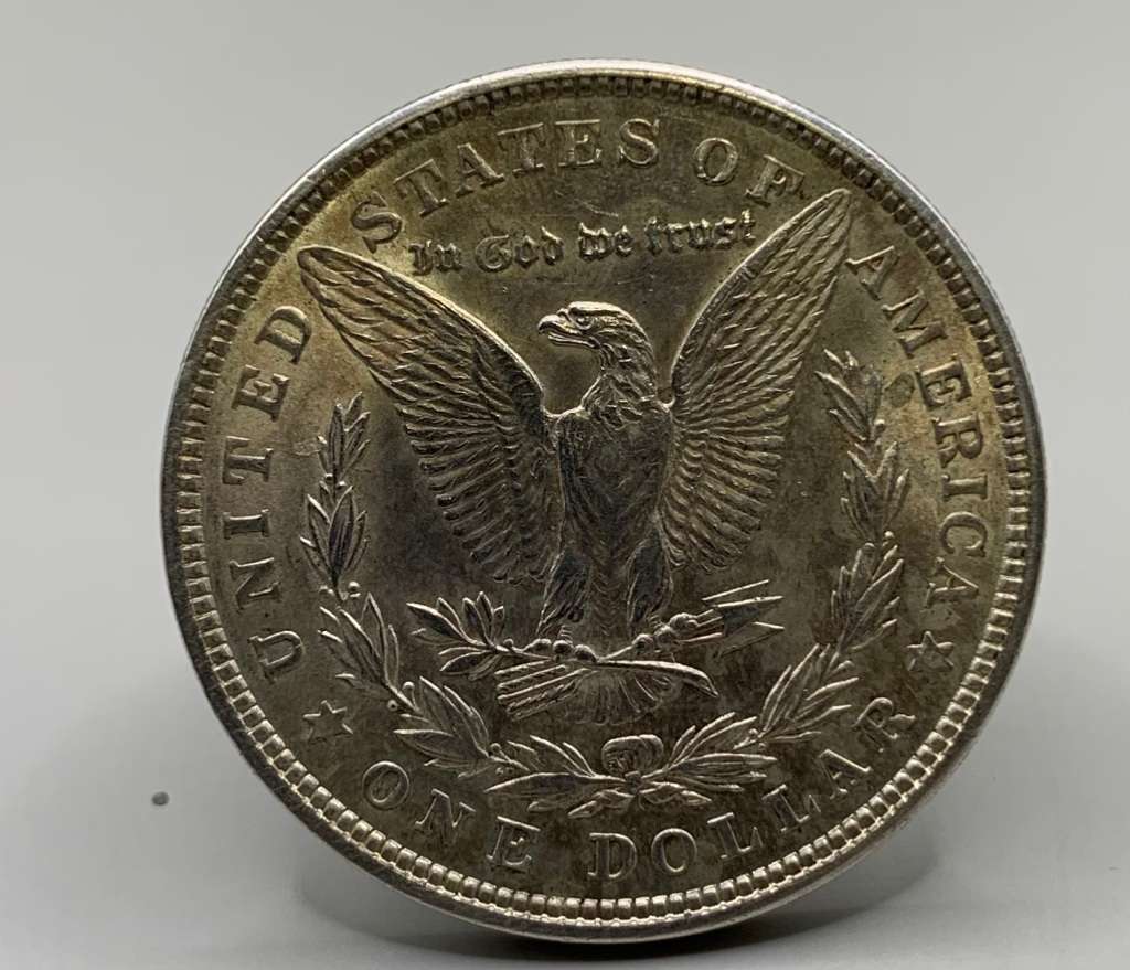 (  QUITE A BIT OF HISTORY  )    A GENUINE 1921   AMERICAN  SILVER MORGAN DOLLAR    HIGHLY SOUGHT