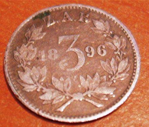 PAUL KRUGER.. 1896.. ZAR SILVER 3 PENCE  @ A CRAZY R1 R1 R1 R1 R1 R1..(PER SET )