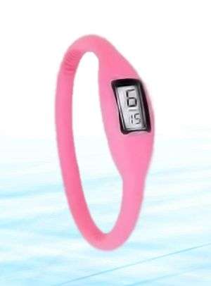 LOCAL STOCK Slubber -ion Sports Health Watch - Pink