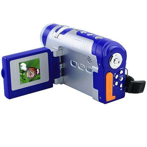 DV5010 3.1MP TFT LCD Screen 4X Digital Zoom TV-Out Camcorder DVR - Blue