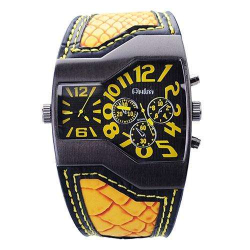 Luxury Wristwatch with Dual Quartz Movement