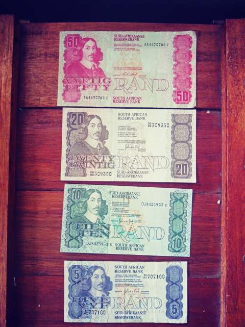 Old South African Money - Notes