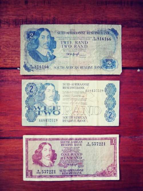 Old South African Money - Notes