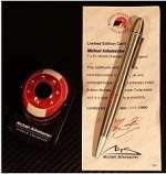 Limited Edition number 85/1900 Michael Schumacher Pen + COA
