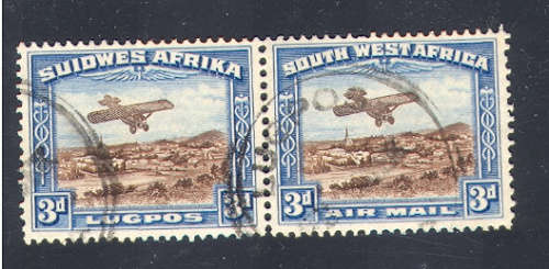 SWA 1931 3d Airmail Issue (used)