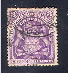 BSAC 1898 3s USED (SACC 80)